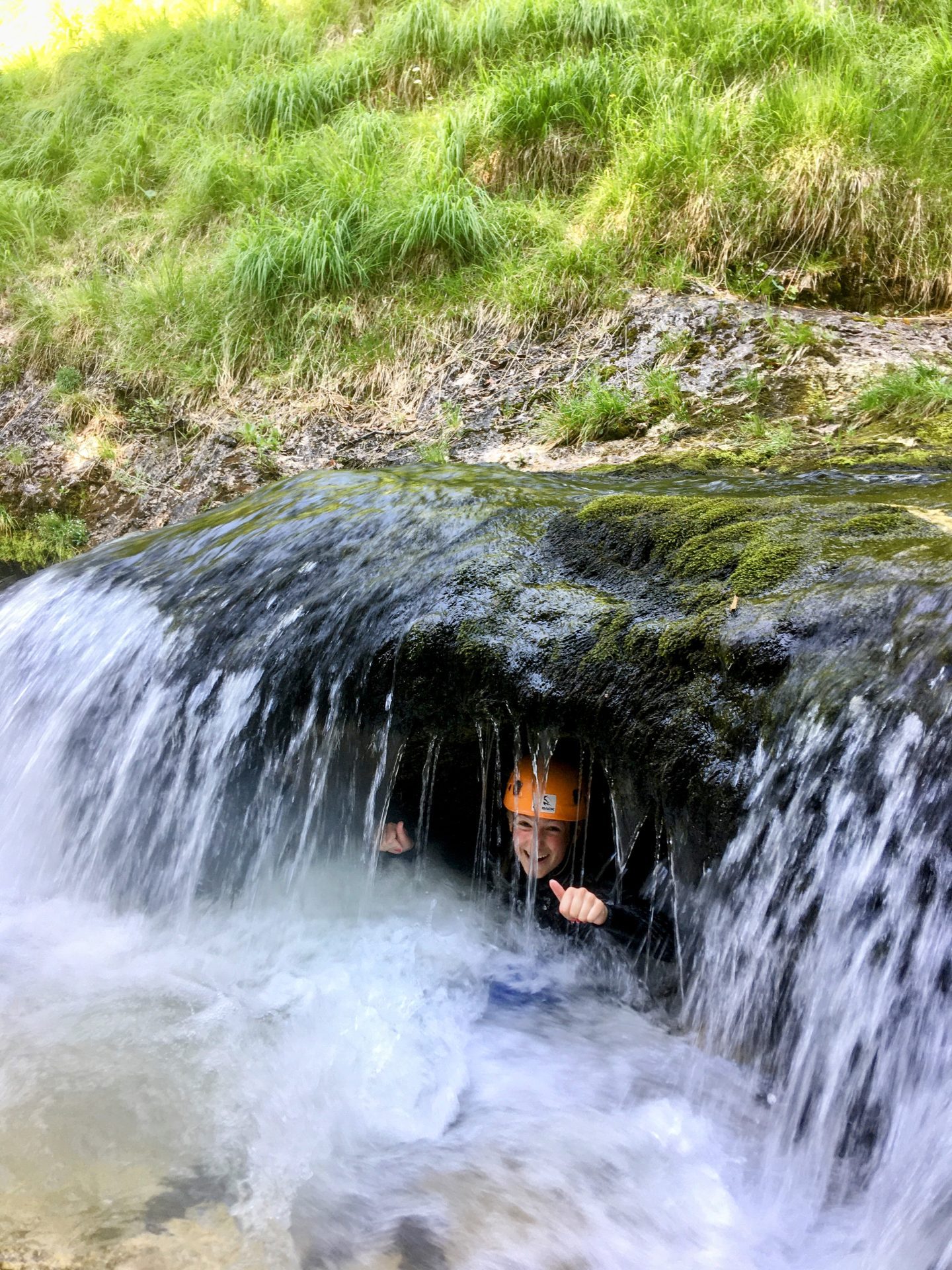 haladó canyoning túra