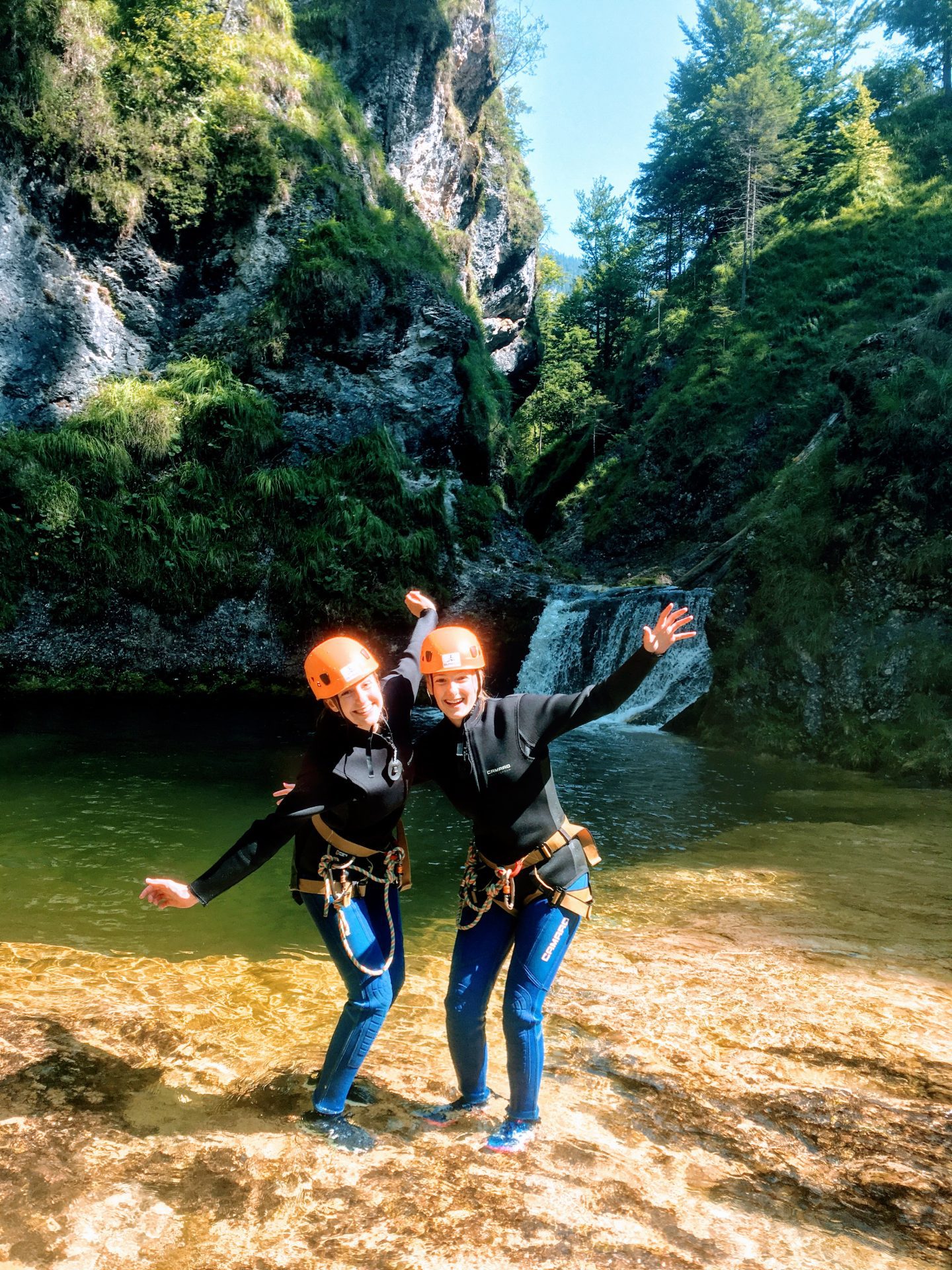 haladó canyoning túra