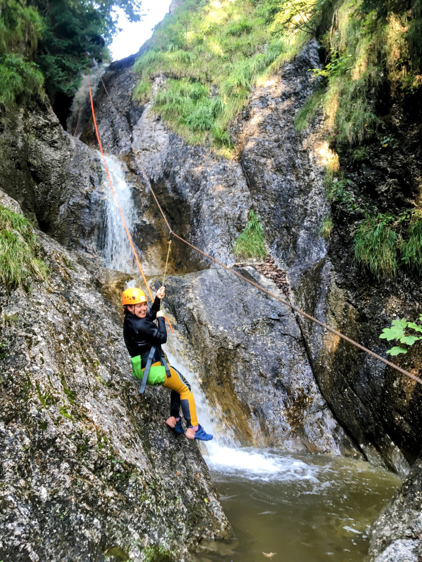 családi canyoning túra