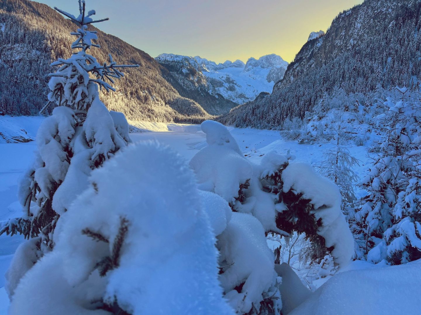 Hótalpas túra a dachsteinen