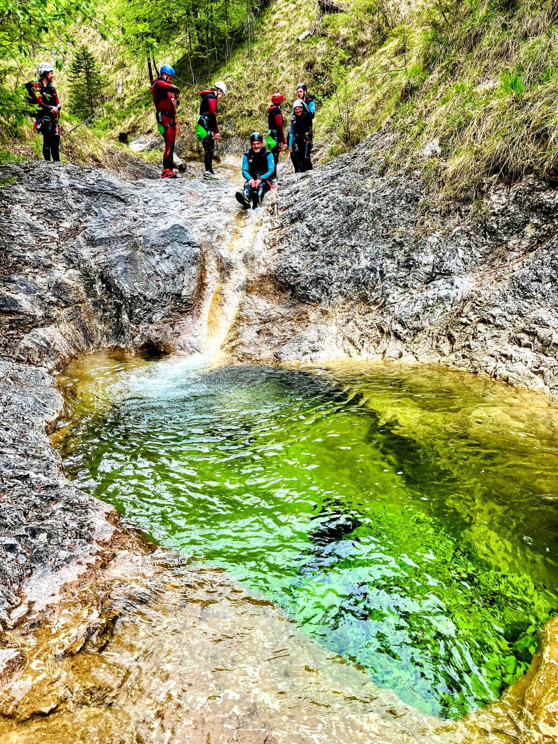 Kezdő canyoning túra