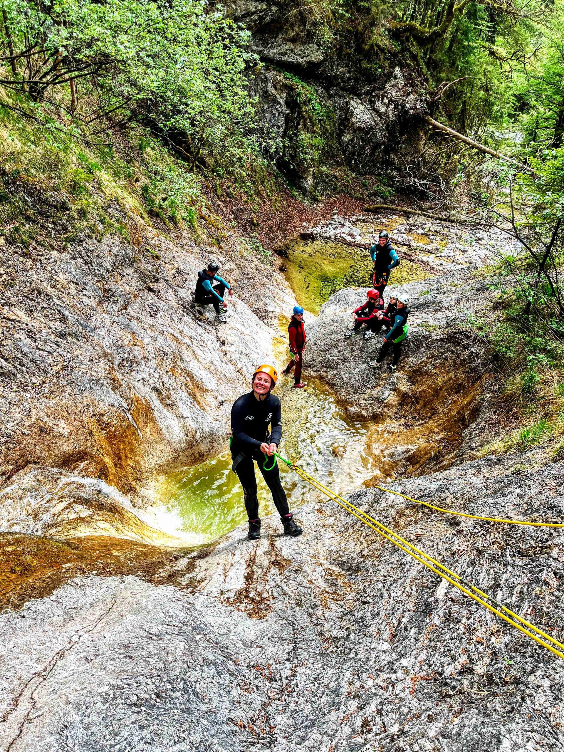 Kezdő canyoning túra