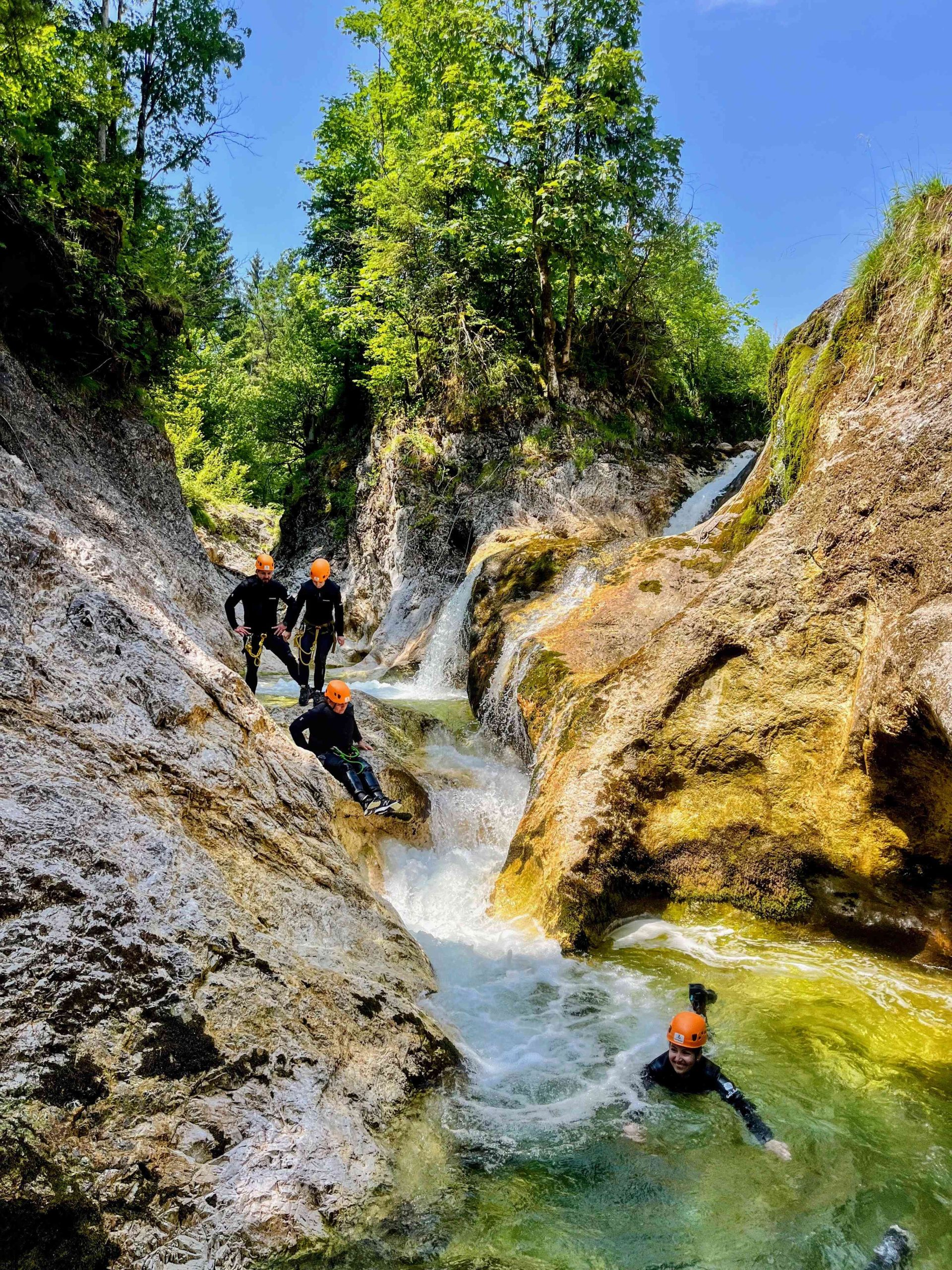 Haladó canyoning túra