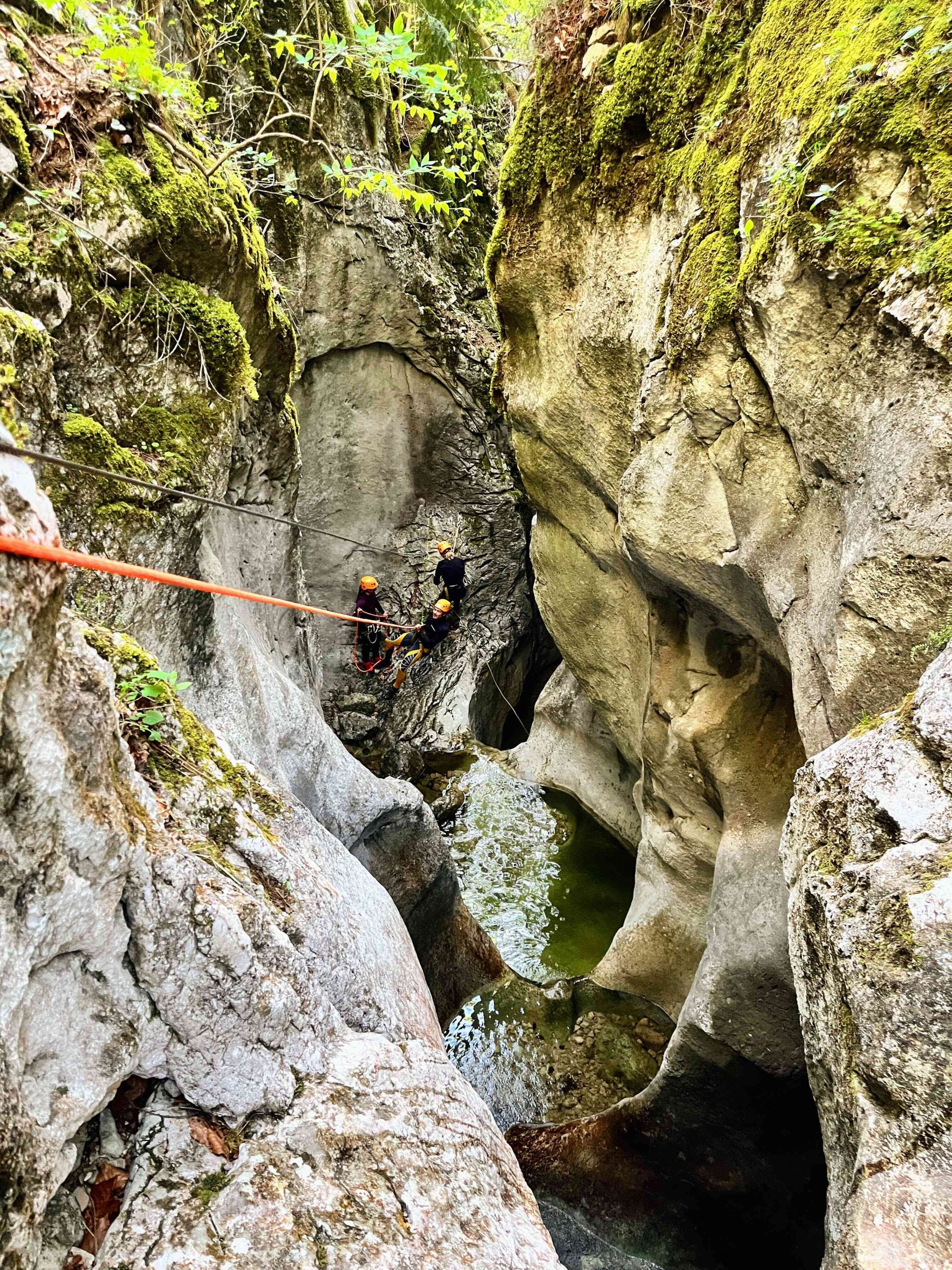 Haladó canyoning túra