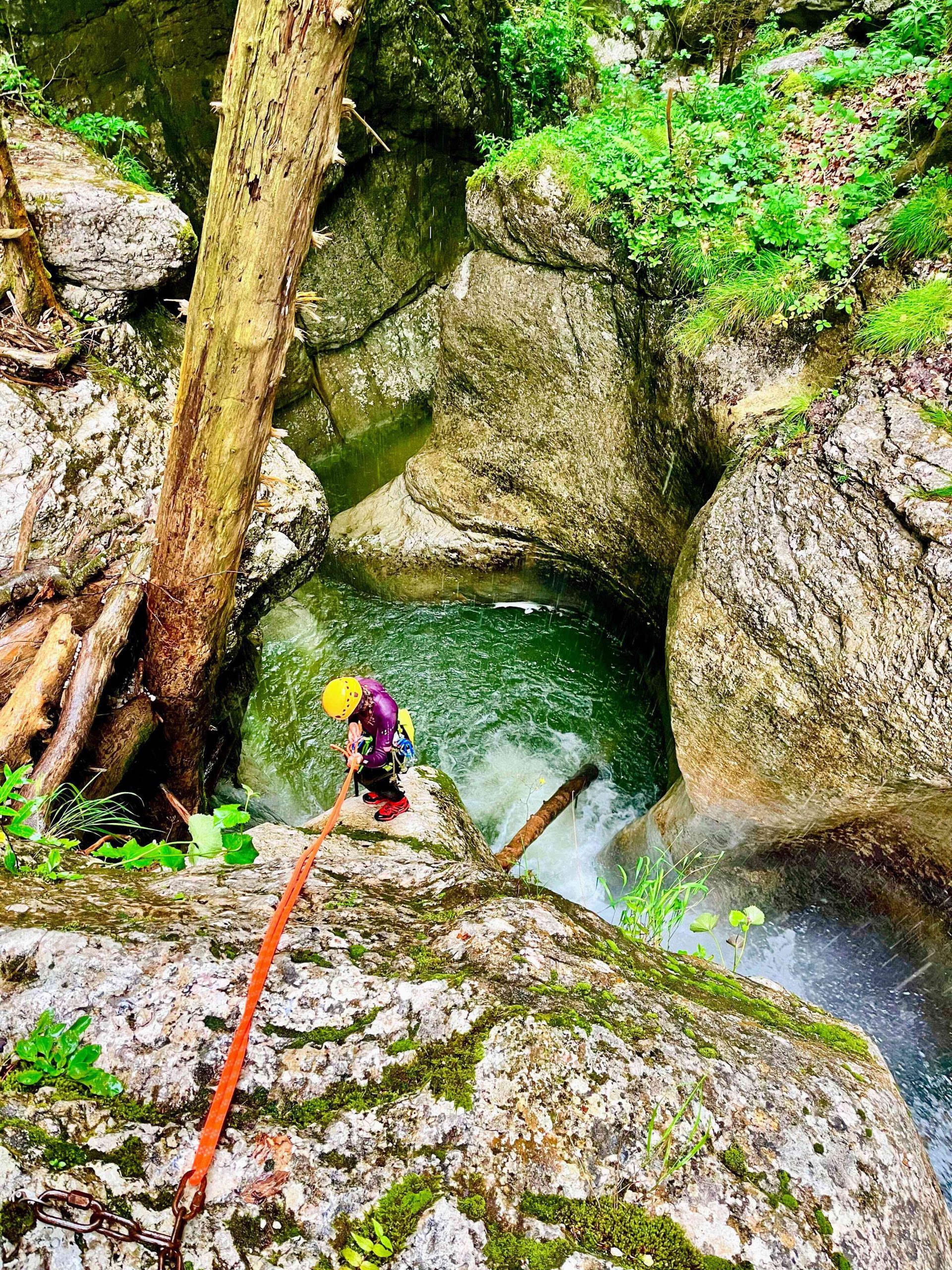 canyoning ausztriában, bad ischl